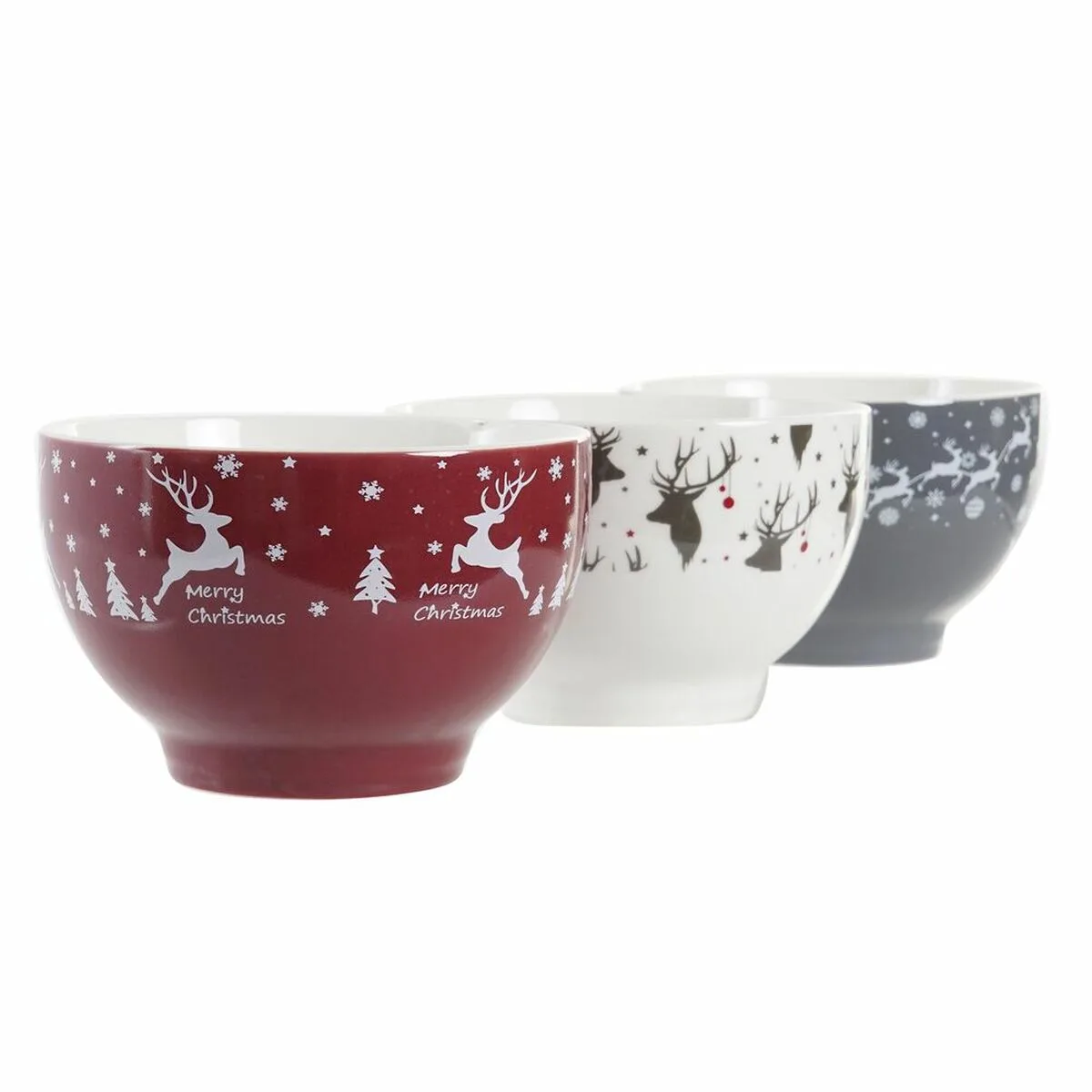 Set de bols dkd home decor blanc rouge gris porcelaine 500 ml 13 x 13 x 8 cm 3 unites s303527195. Pour vous, nous avons créé Diaytar : l'antidote à la monotonie shopping, une injection régulière de produits novateurs.