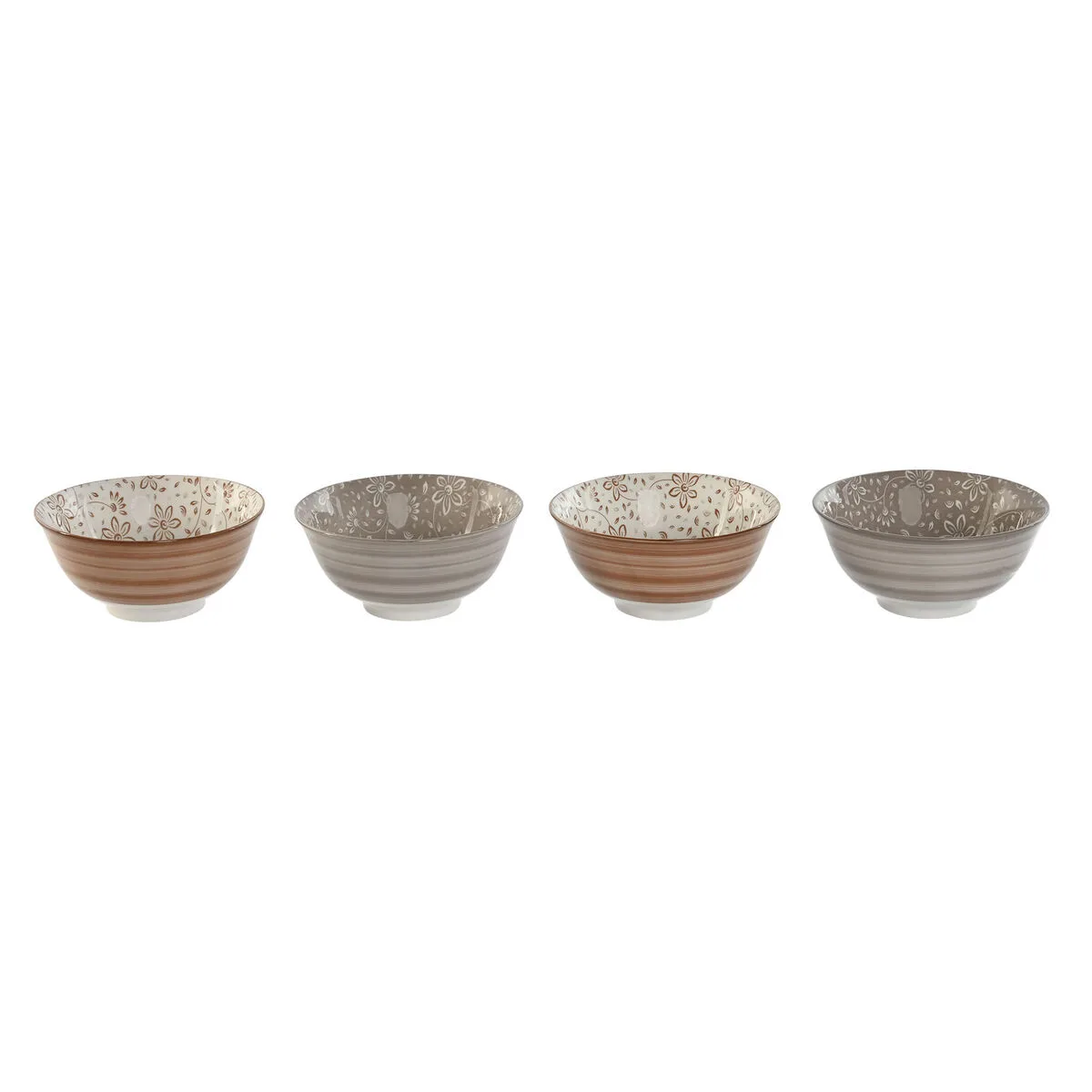 Set de bols home esprit marron beige porcelaine fleurs shabby chic 15 x 15 x 7 cm s305958895. Diaytar, c'est le manifeste d'un shopping plus intelligent, plus rapide, et résolument plus gratifiant.