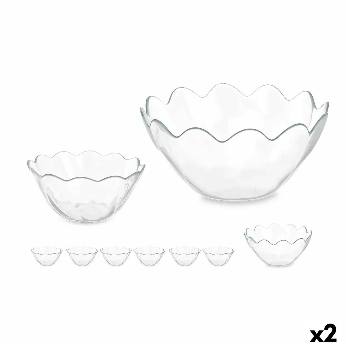 Set de bols pasabahce hasir transparent verre 2 unites s362690362. L'aventure Diaytar, c'est celle d'une équipe passionnée qui déniche pour vous les perles rares du marché généraliste