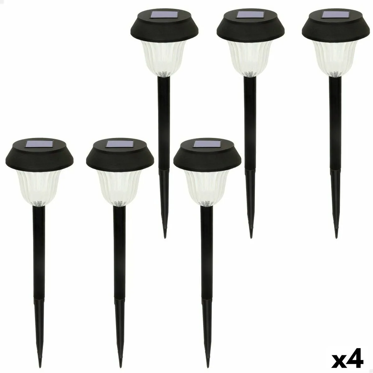 Set de bornes de jardin solaires aktive 6 pieces acier inoxydable plastique 10 x 38 x 10 cm 4 unites s890241778. La boutique en ligne Diaytar, un terrain de jeu infini pour tous ceux qui aiment découvrir des produits utiles et beaux