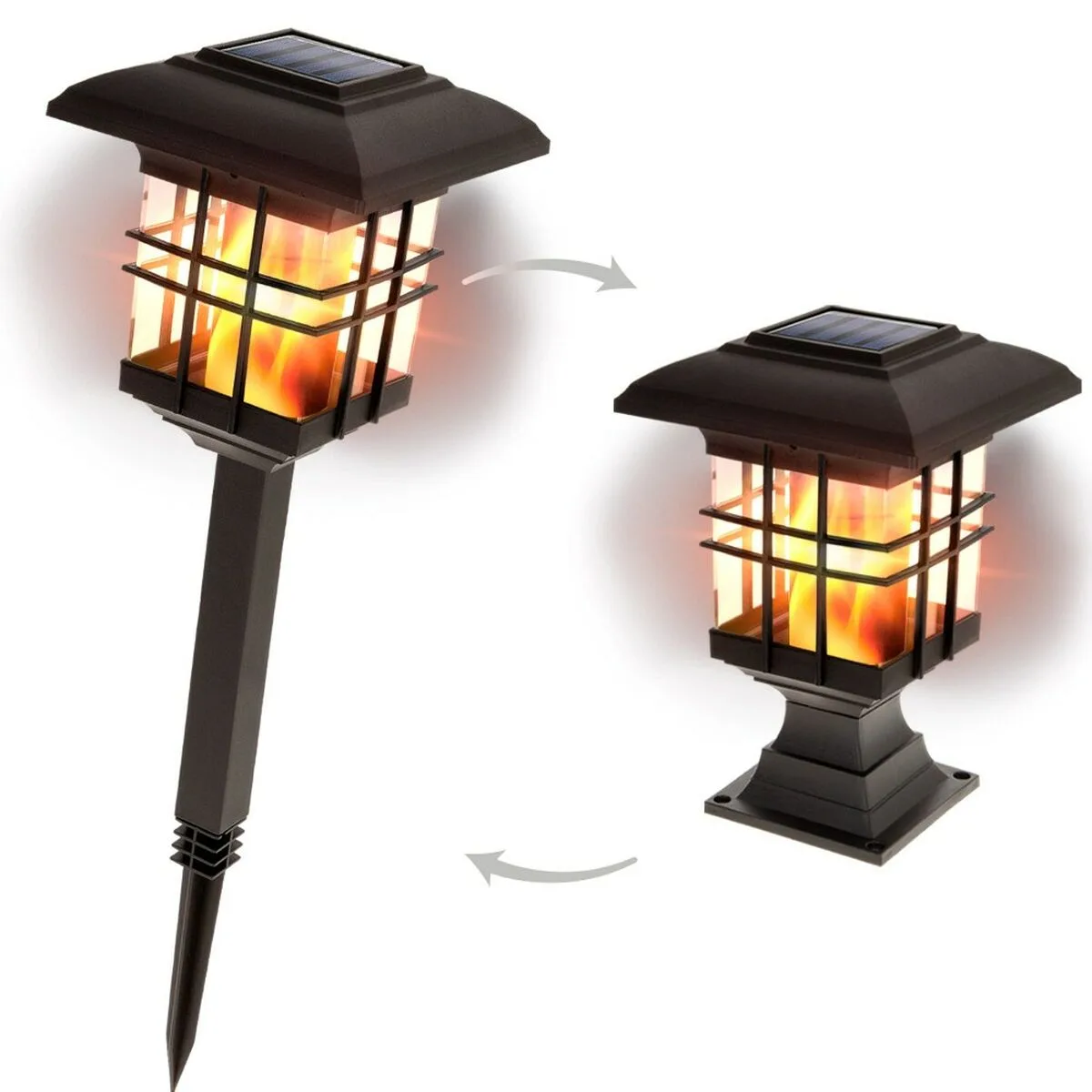 Set de bornes de jardin solaires aktive plastique 13 5 x 46 x 13 5 cm 4 unites s890128487. Plongez dans l'univers Diaytar, votre référence pour des produits du quotidien, high-tech et déco, tous porteurs de tendances
