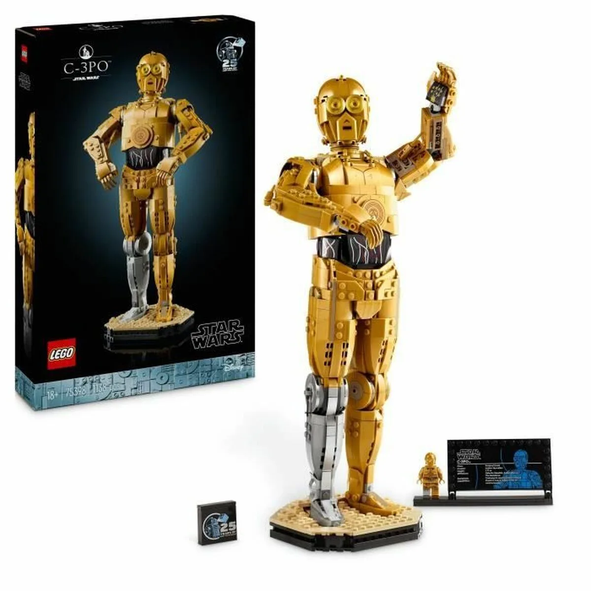 Set de construction c 3po star wars lego s7100702075. Bienvenue sur Diaytar, l'endroit où les produits ne sont pas juste achetés, mais sont adoptés pour la vie.