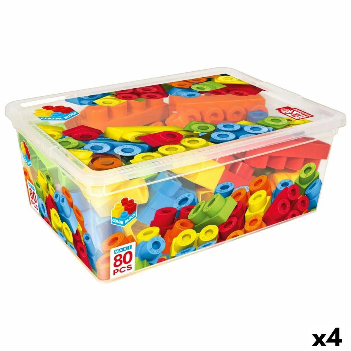Set de construction color block basic 80 pieces 4 unites s890016129. Notre équipe chez Diaytar est une brigade de passionnés, toujours en chasse pour dénicher la perle rare qui vous fera vibrer.
