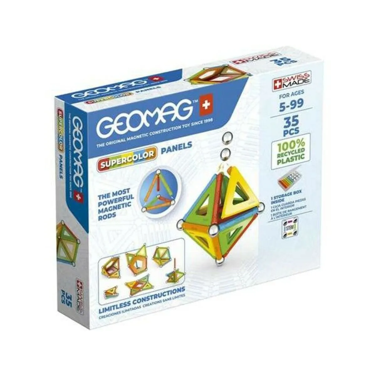 Set de construction geomag supercolor panels magnetique 35 pcs s241092534. Diaytar, la preuve qu'une boutique généraliste peut être synonyme de goût, d'exigence et d'innovation constante
