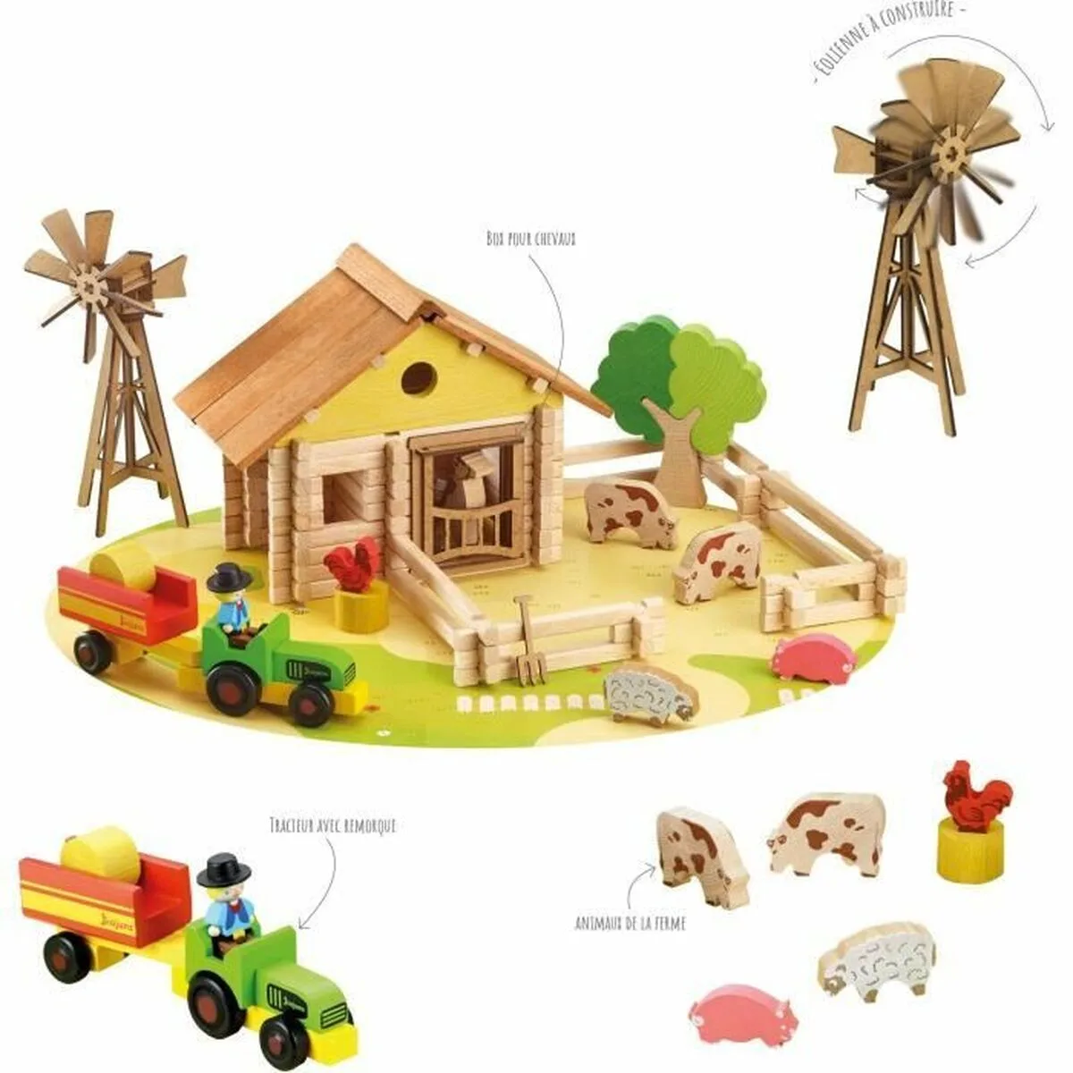 Set de construction jeujura s7101676520. Nous sélectionnons pour Diaytar des produits qui ont une histoire, une âme, et qui sauront trouver une place dans la vôtre.