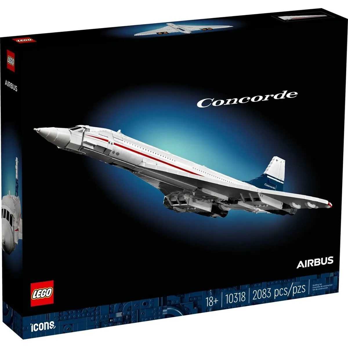 Set de construction lego 10318 concorde blanc 2083 pieces s915981076. Diaytar, c'est le grand ménage de printemps dans vos habitudes shopping : on garde l'essentiel, on jette le superflu.