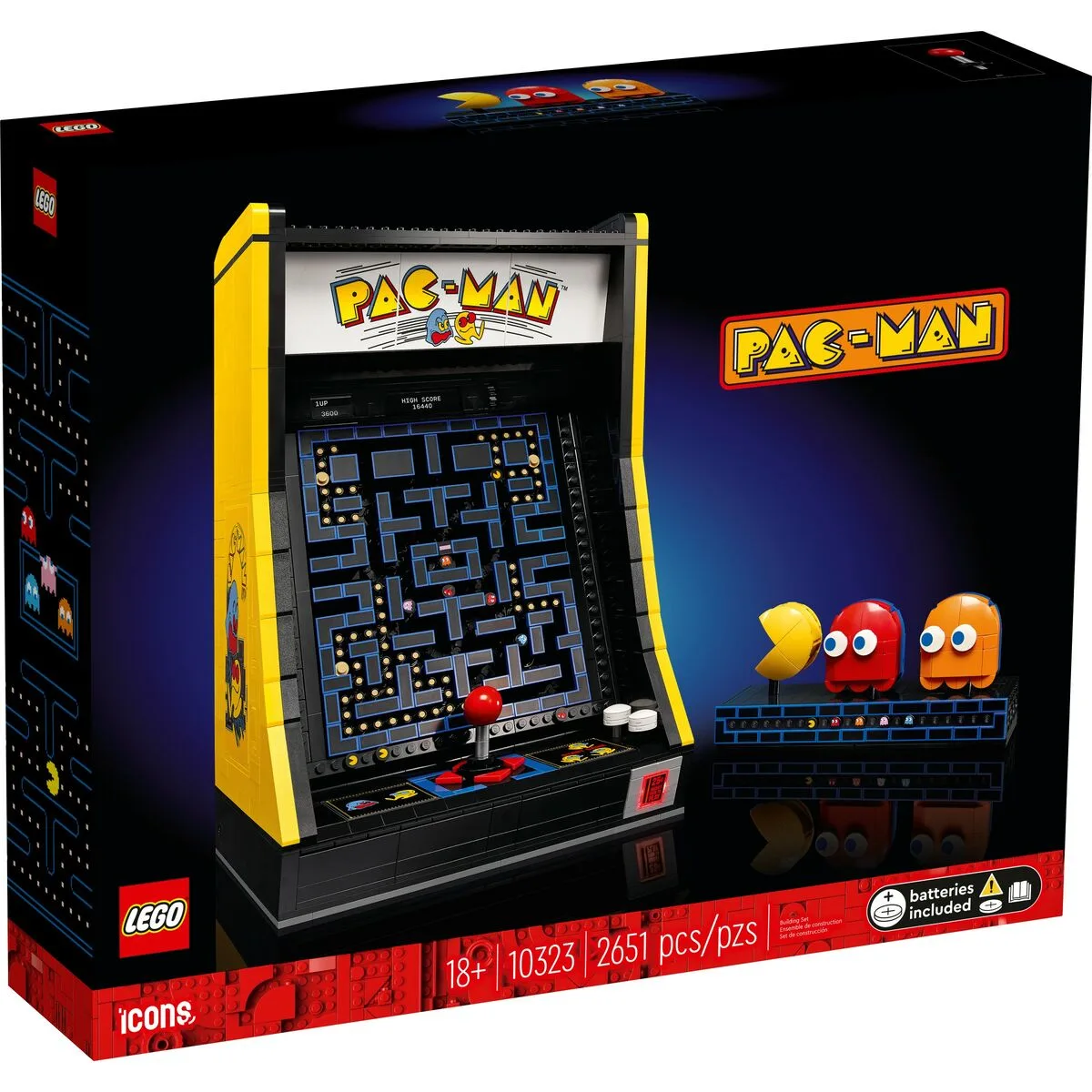 Set de construction lego 10323 pac man s719600228. Pour les esprits curieux et exigeants, Diaytar est la source intarissable de produits rares et ingénieux.