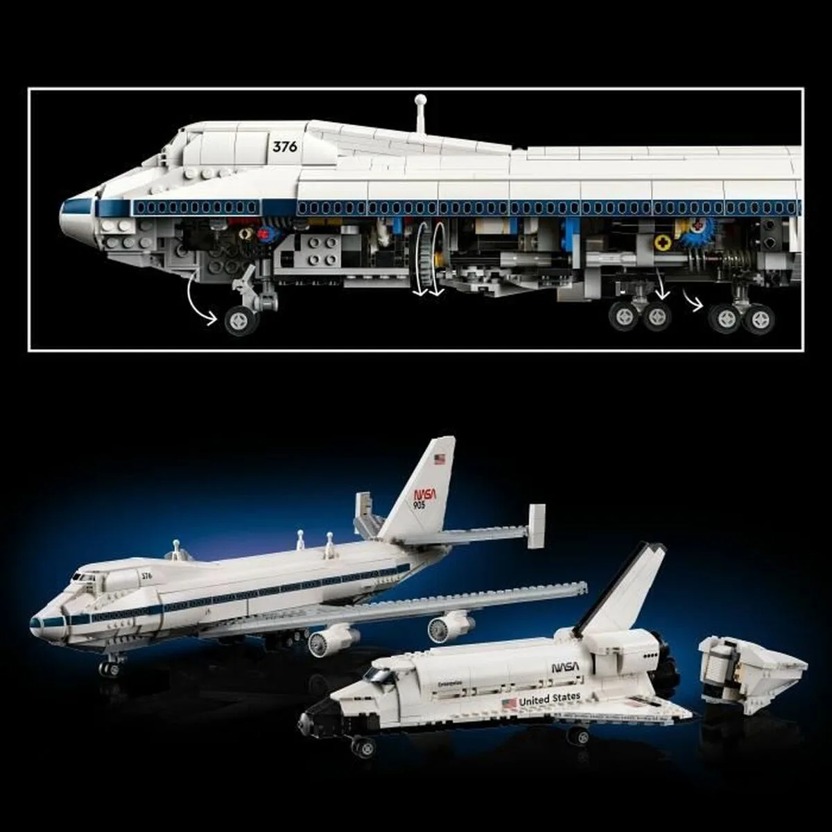Set de construction lego 10360 shuttle carrier aircraft 2417 pieces s7102109450. Notre mantra chez Diaytar : un produit, un sourire. Nous mesurons notre succès à votre satisfaction instantanée.