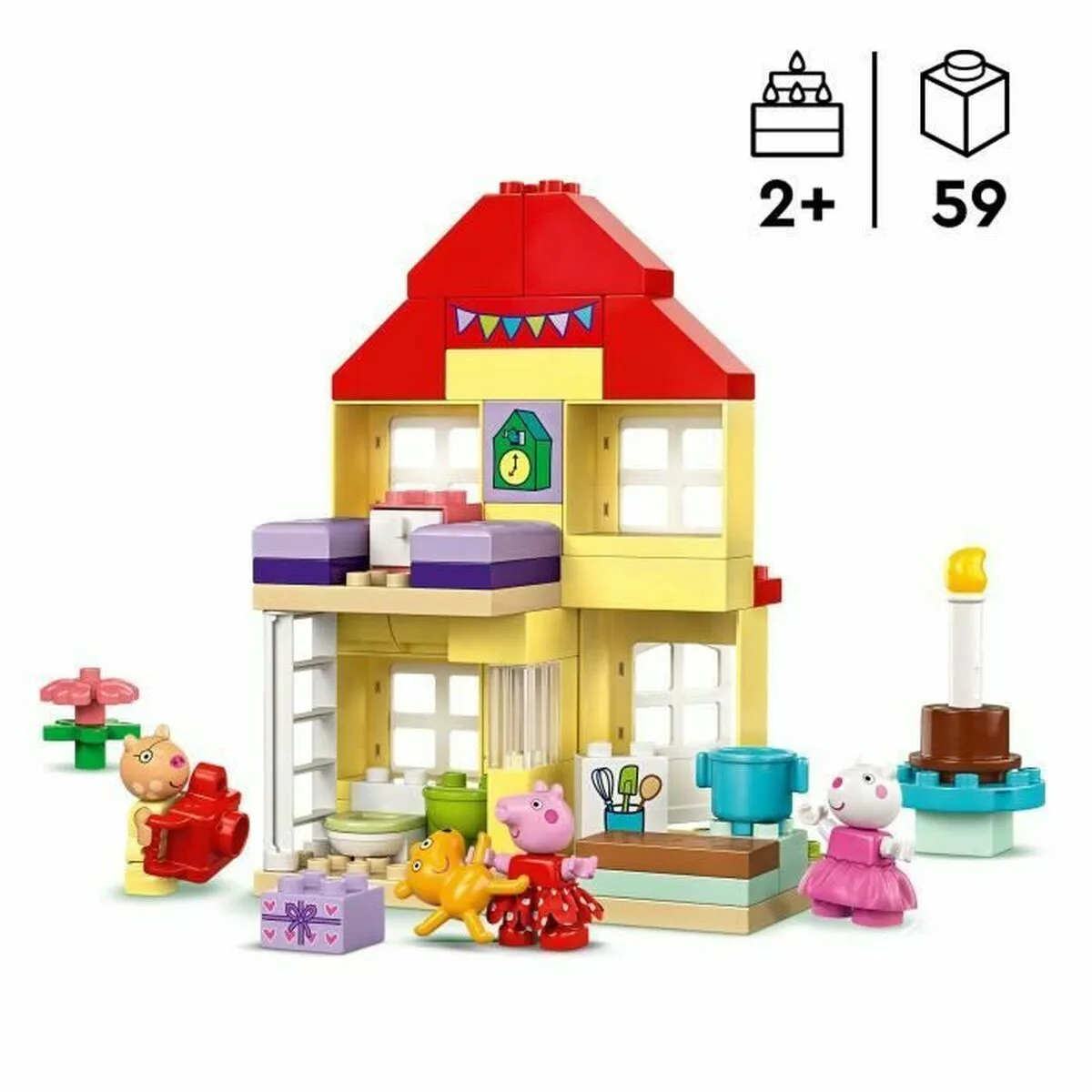 Set de construction lego 10433 peppa pig s birthday party multicouleur 59 pieces s7100206027. Diaytar vous ouvre les portes d'un monde où tous les produits, des plus high-tech aux plus simples, sont source d'inspiration