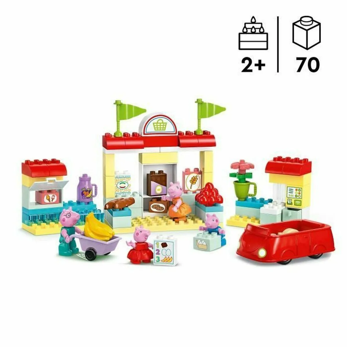 Set de construction lego 10434 peppa pig 70 piezas s9111116263. Bien plus qu'un site, Diaytar est un club. Le club de ceux qui savent reconnaître la valeur d'un produit exceptionnel.