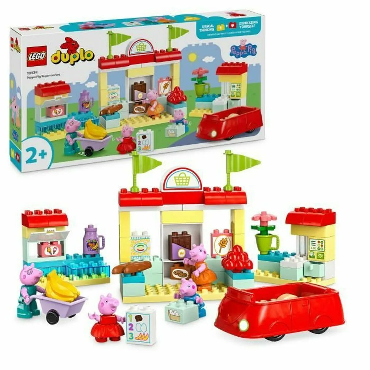 Set de construction lego 10434 peppa pig 70 piezas s9111116298. Diaytar, le garde-meuble moderne de toutes vos envies : des produits pour combler tous vos besoins et toutes vos fantasies.