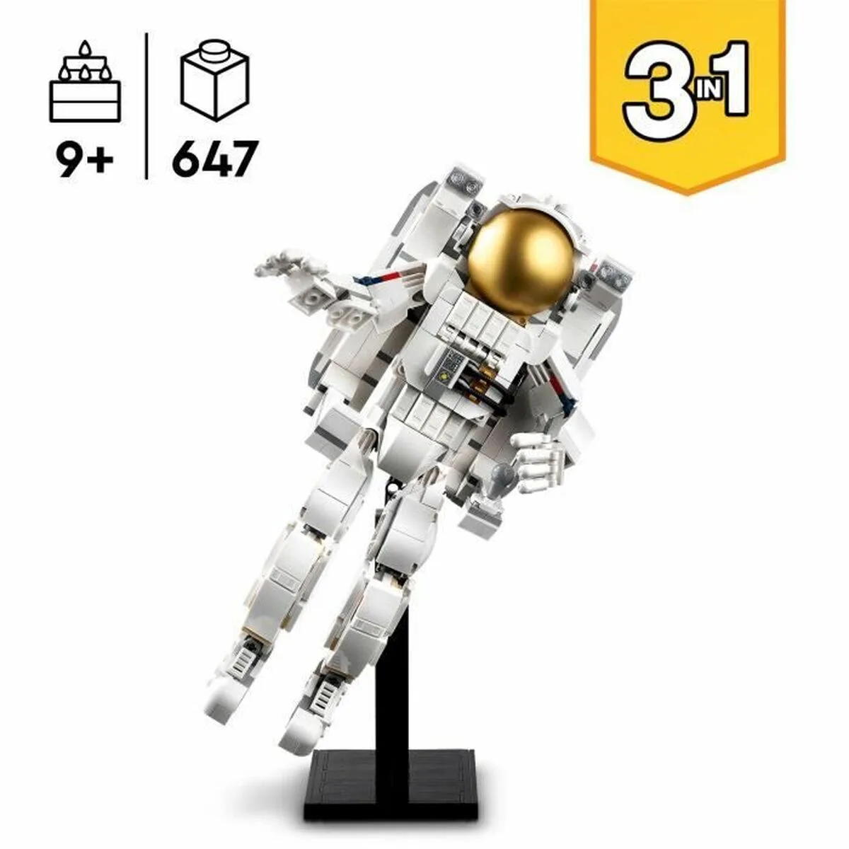 Set de construction lego 31152 creator 3in1 astronaut in space multicouleur 647 pieces s719603062. Diaytar révolutionne votre expérience d'achat en ligne avec une curation unique de produits tendance, high-tech et lifestyle