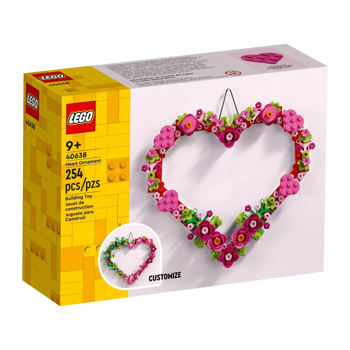 Set de construction lego 40638 heart ornament 254 piezas s914850151. Pour les esprits curieux et exigeants, Diaytar est la source intarissable de produits rares et ingénieux.
