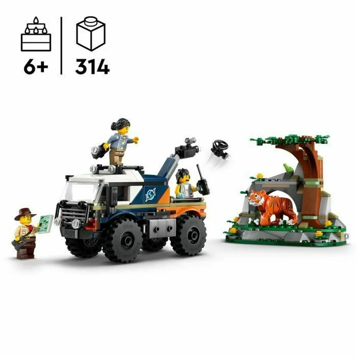 Set de construction lego 60426 jungle explorer off road truck multicouleur s7100254748. Diaytar, c'est la promesse tenue d'un e-commerce où l'émerveillement devant un produit simple est encore possible.