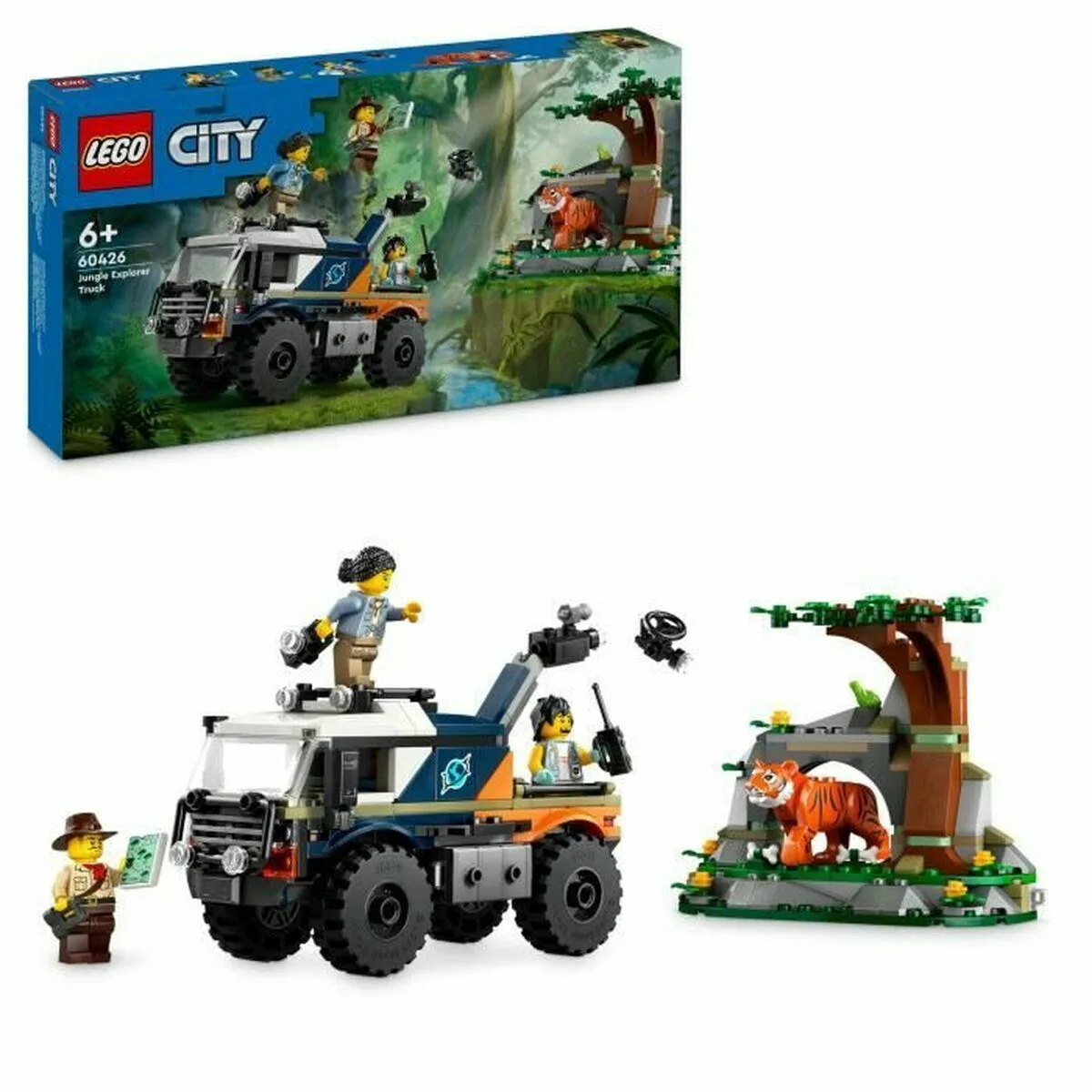 Set de construction lego 60426 jungle explorer off road truck multicouleur s7100254758. L'excellence à portée de clic avec la boutique en ligne Diaytar.