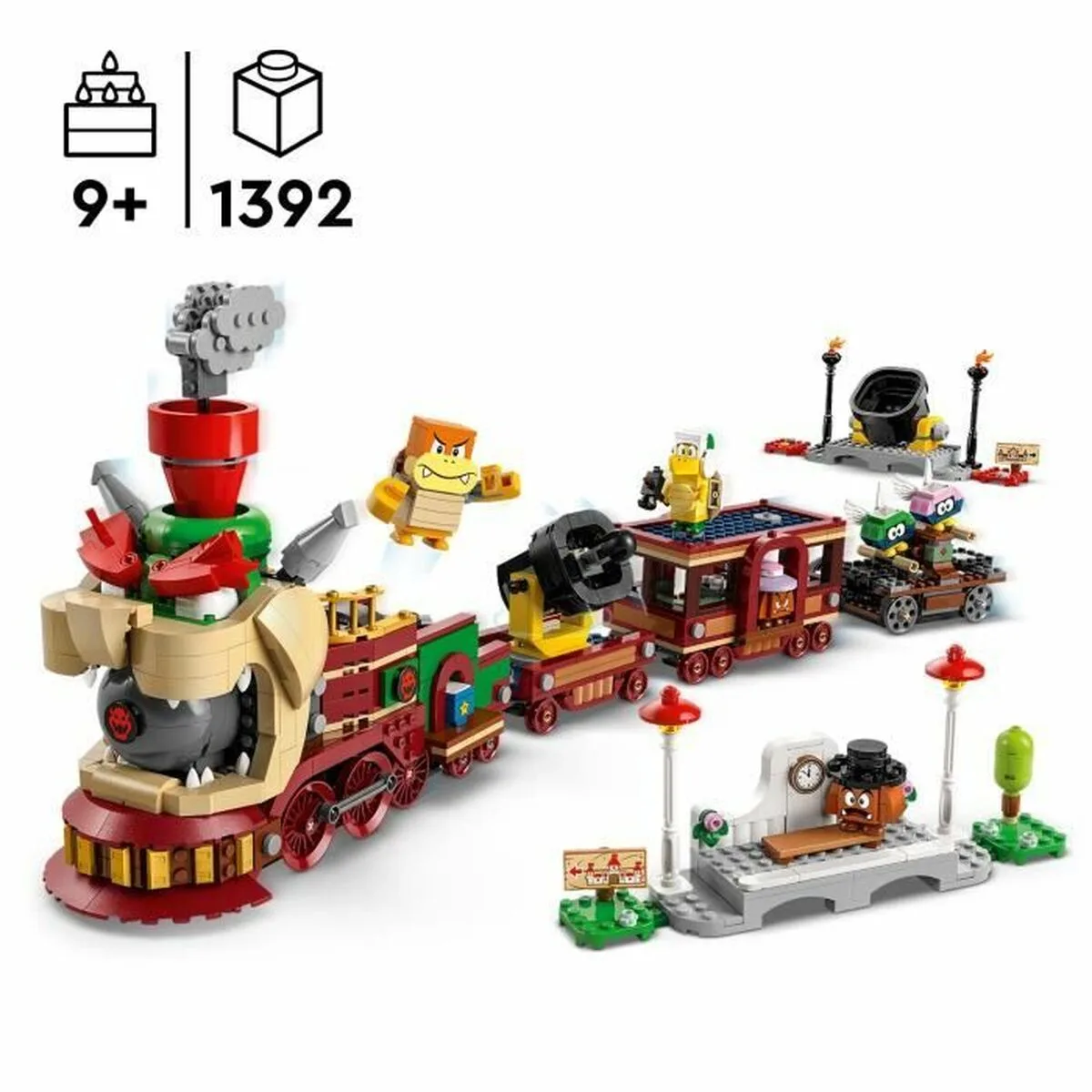 Set de construction lego 71437 bowser s express train multicouleur 1392 pieces s7100700633. Diaytar, c'est l'histoire d'une passion pour les bons produits, quels qu'ils soient, et du désir de les partager avec vous