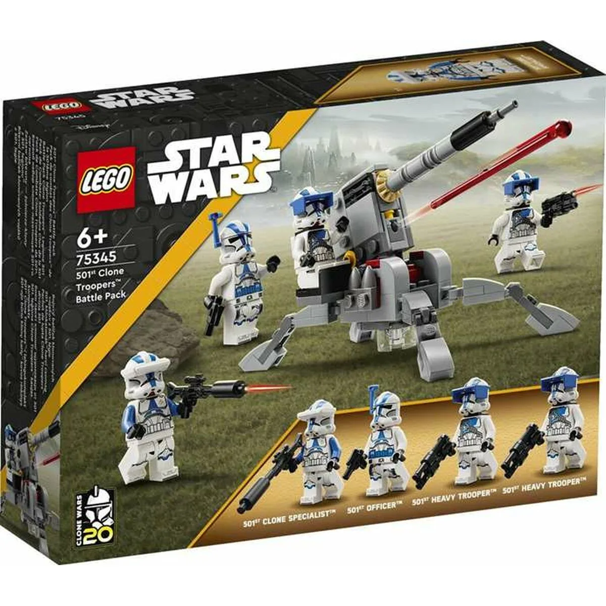 Set de construction lego 75345 star wars multicouleur 119 pieces s243563456. Notre équipe chez Diaytar est une brigade de passionnés, toujours en chasse pour dénicher la perle rare qui vous fera vibrer.