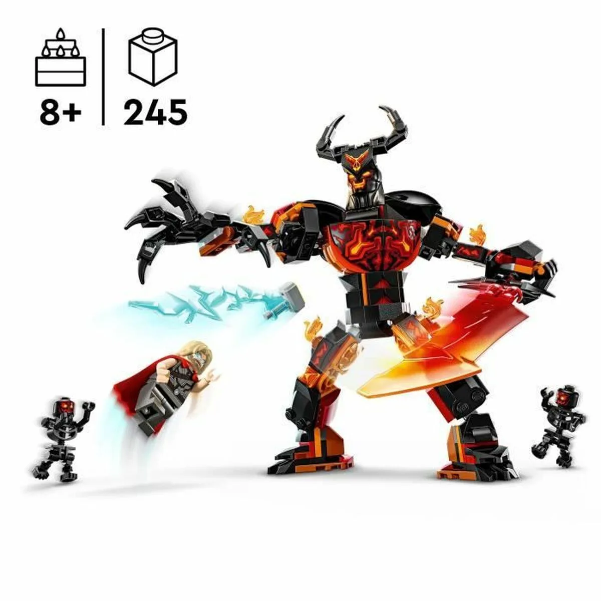 Set de construction lego 76289 thor vs surtur 245 pieces s7100702336. Nous croyons en la magie des objets. Chez Diaytar, chaque produit a le pouvoir de transformer une routine en moment précieux.