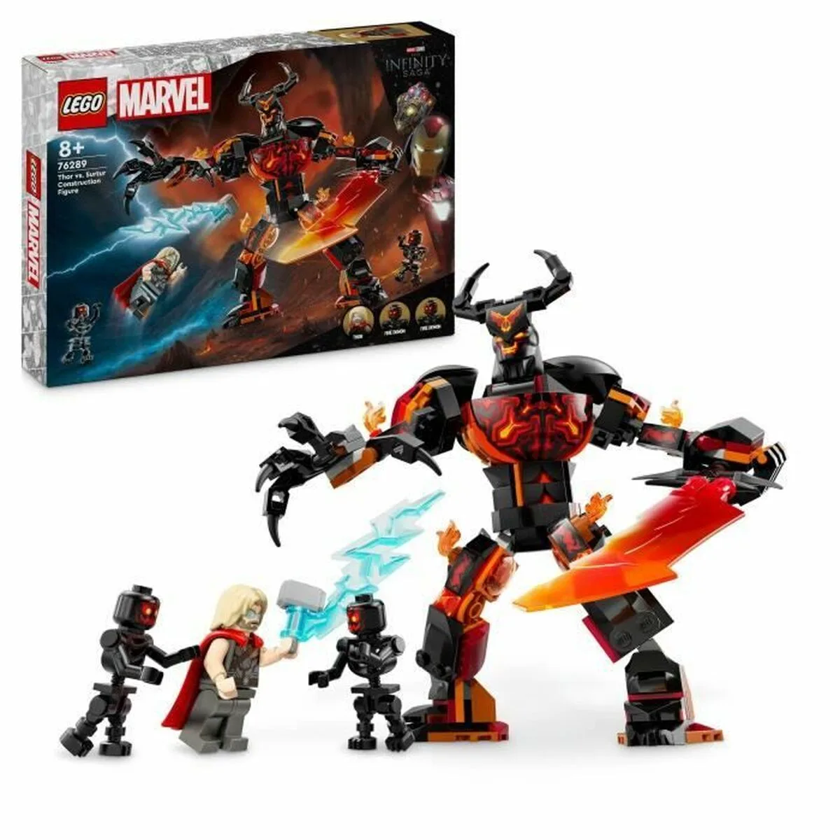 Set de construction lego 76289 thor vs surtur 245 pieces s7100702348. Nous sélectionnons pour Diaytar des produits qui ont une histoire, une âme, et qui sauront trouver une place dans la vôtre.