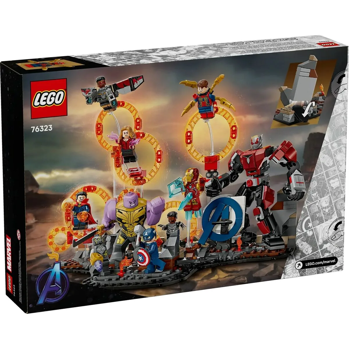 Set de construction lego 76323 avengers endgame final battle 621 pieces s9111882812. Révélez votre style avec la collection capsule Diaytar, limitée et exclusive.