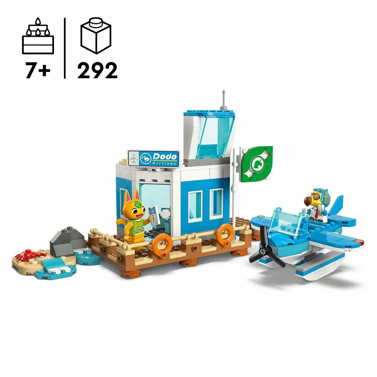 Set de construction lego animal crossing 77051 dodo airlines air travel multicouleur s7100703234. Avec Diaytar, redécouvrez le plaisir de l'achat en ligne grâce à une approche humaine des produits et de la curation