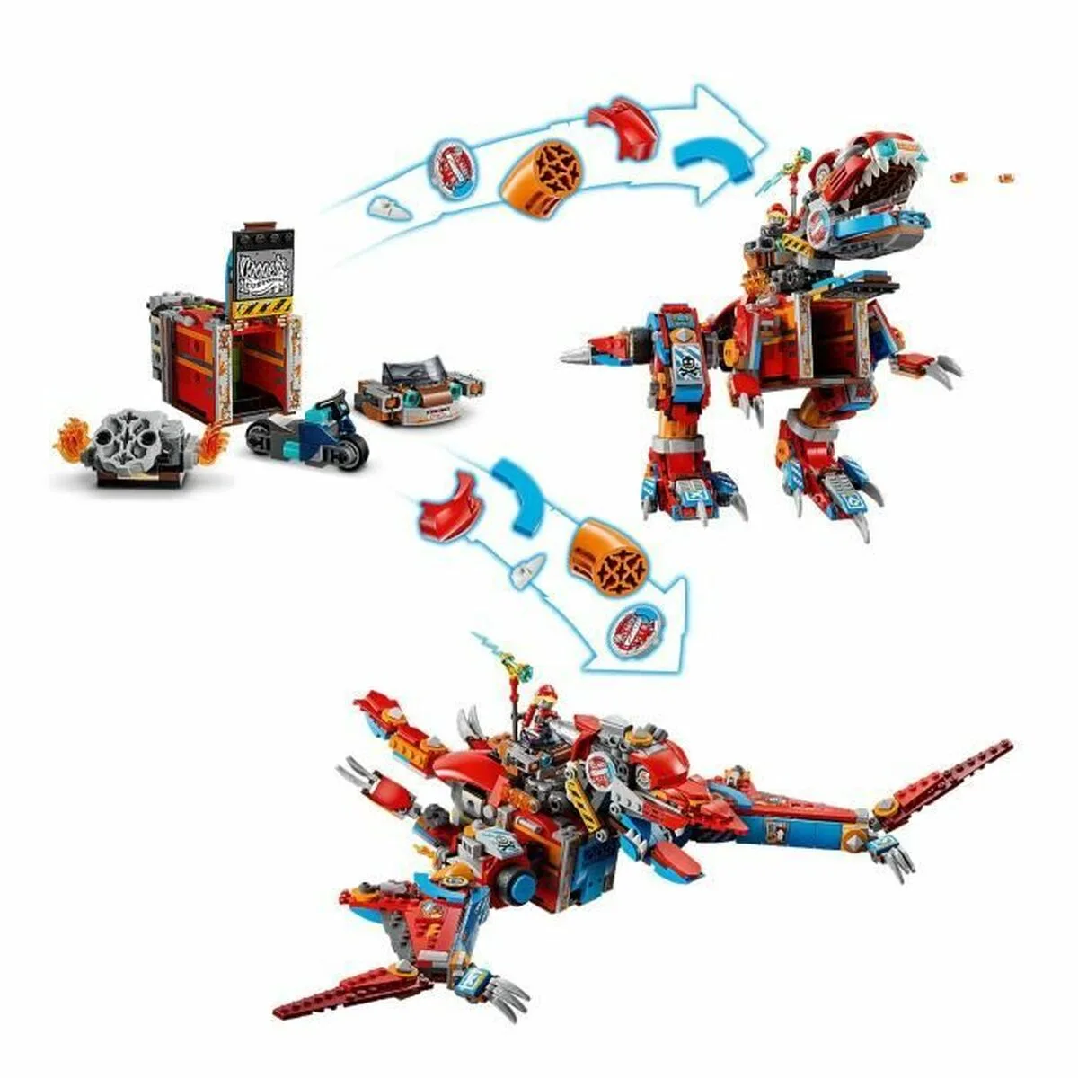 Set de construction lego cooper s c rex dinosaur robot multicouleur s7100701422. Nous traitons chaque produit Diaytar avec le même respect que si nous devions l'offrir à un proche. La qualité est non-négociable.