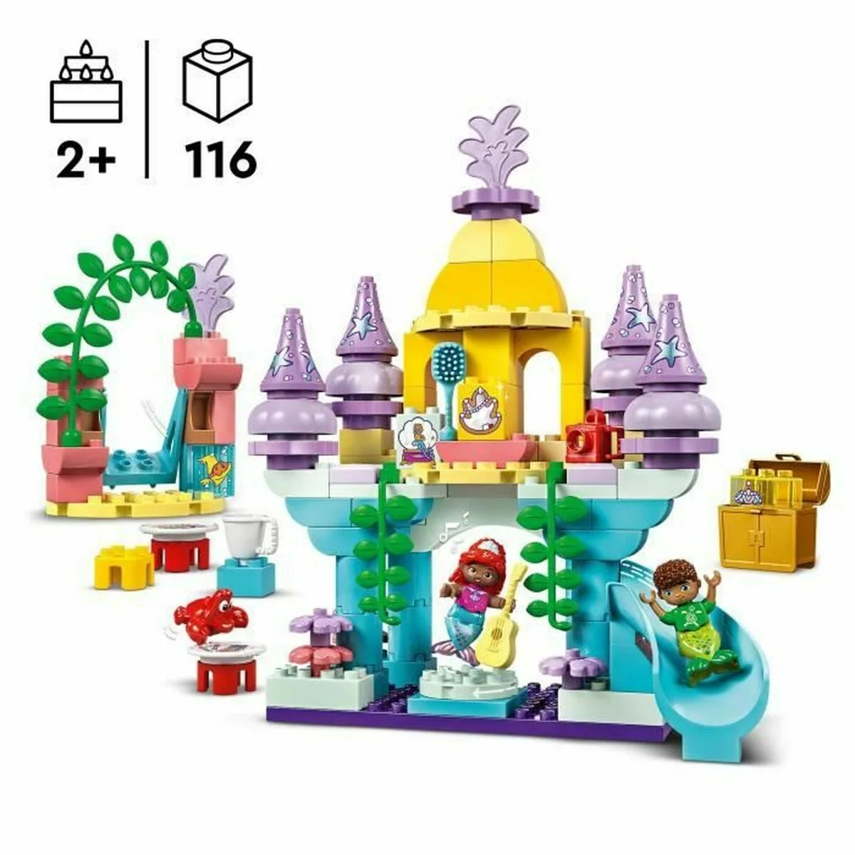 Set de construction lego disney 10435 ariel s magical underwater palace multicouleur 116 pieces s7100250939. Re-découvrez le plaisir de shopper en ligne avec Diaytar et sa multitude de produits triés sur le volet pour vous