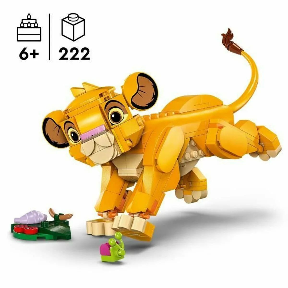 Set de construction lego disney 43243 the lion king simba multicouleur 222 pieces s9111117076. L'excellence à portée de clic avec la boutique en ligne Diaytar.