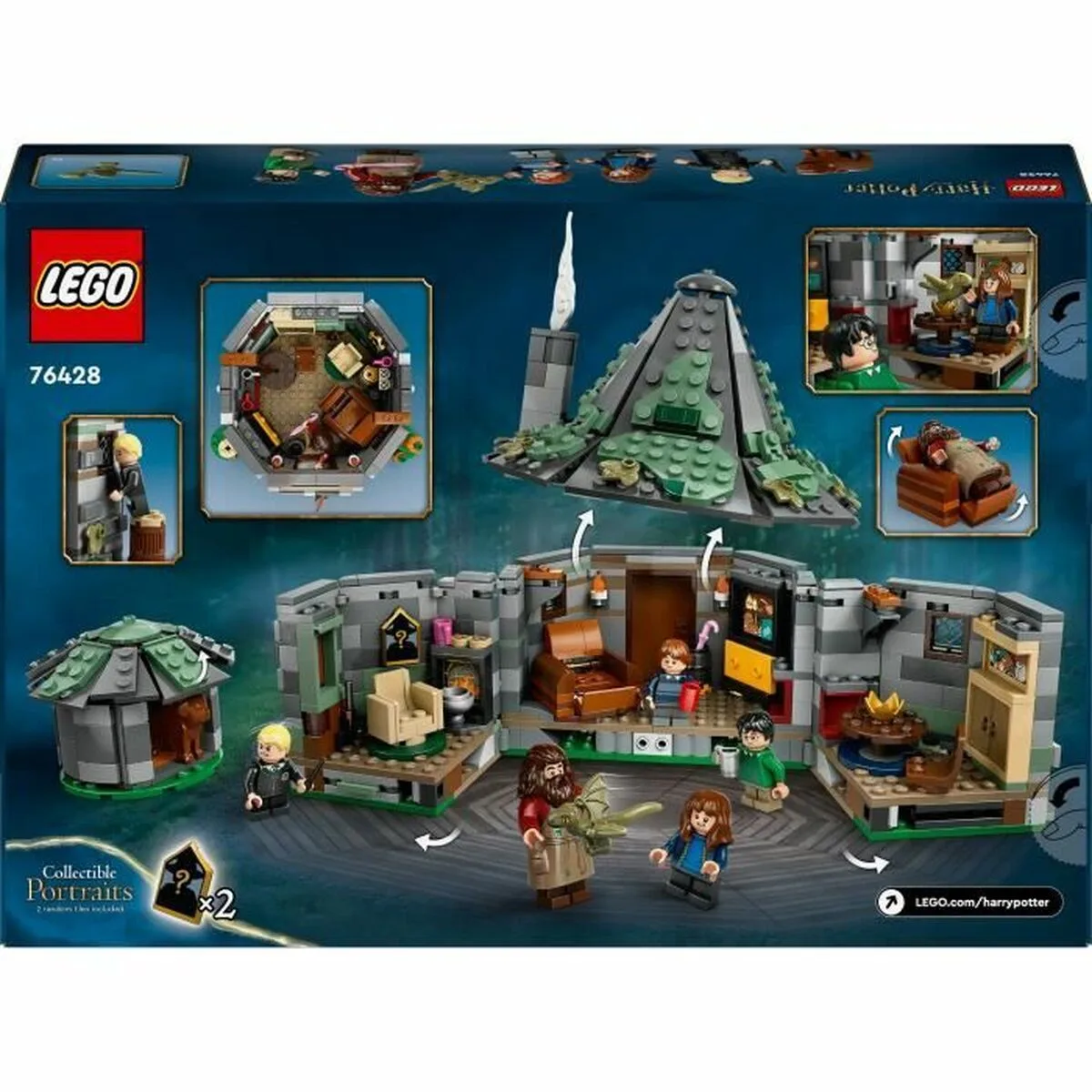 Set de construction lego harry potter 76428 hagrid s cabin an unexpected visit multicouleur s719773590. Révélez votre style avec la collection capsule Diaytar, limitée et exclusive.