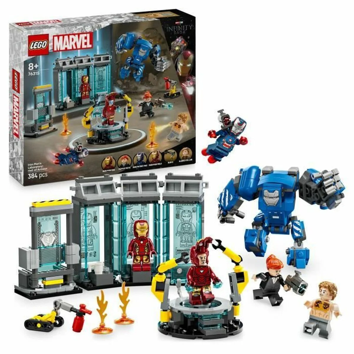 Set de construction lego iron man 76315 s7101539539. Diaytar, c'est le compagnon des visionnaires, de ceux qui achètent aujourd'hui les produits qui seront incontournables demain.