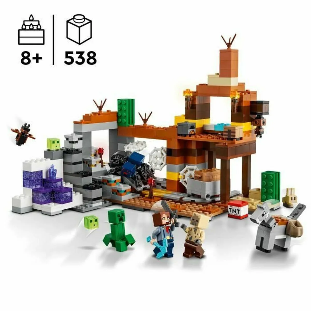 Set de construction lego minecraft 21263 badlands mine multicouleur 538 pieces s7100251667. Notre algorithme préféré chez Diaytar ? L'humain. Car rien ne remplace le coup de cœur pour un produit exceptionnel.