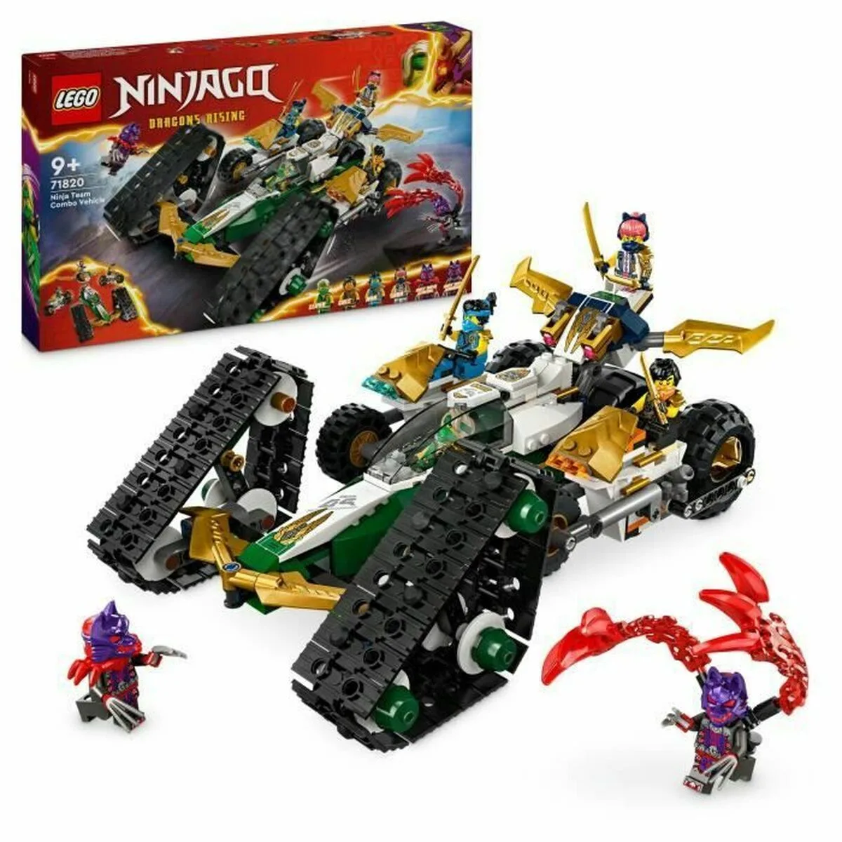 Set de construction lego ninja team combo vehicle multicouleur 576 pieces s7100255287. Diaytar cultive l'art de la surprise en vous proposant constamment de nouveaux produits généraux et high-tech inattendus