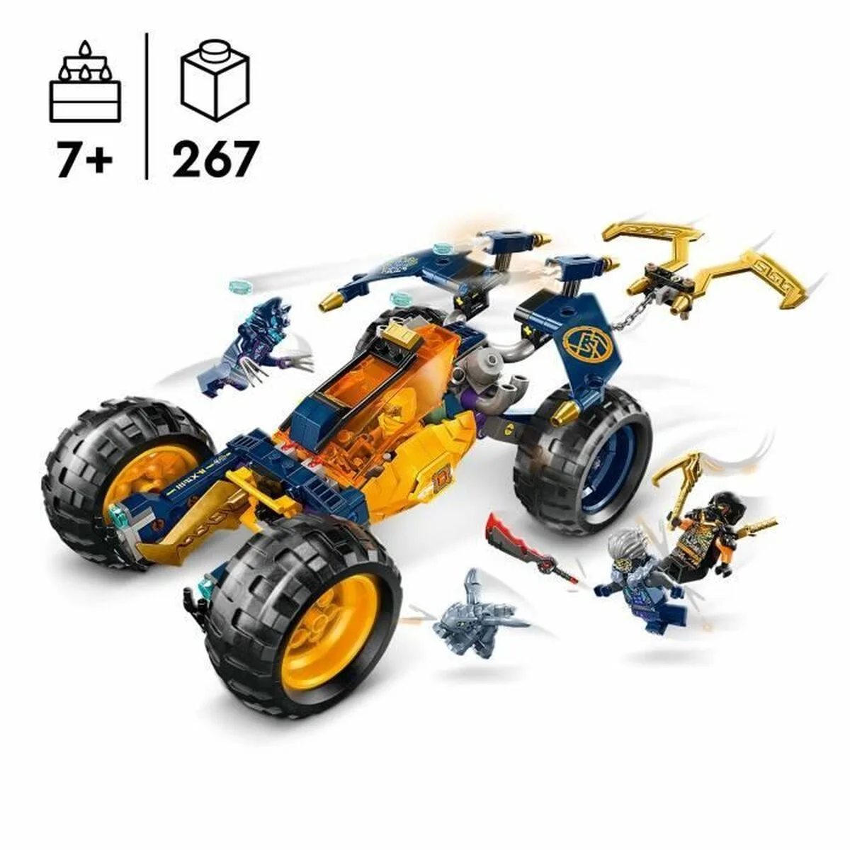 Set de construction lego ninjago 71811 arin s ninja off road buggy multicouleur s719772922. Diaytar cultive l'art de la surprise en vous proposant constamment de nouveaux produits généraux et high-tech inattendus