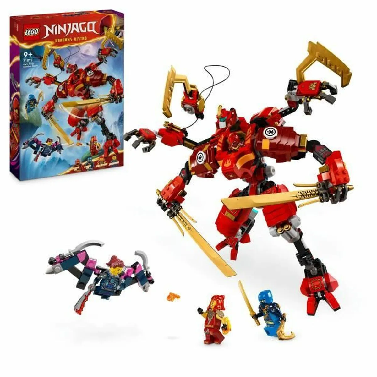 Set de construction lego ninjago 71812 kai s ninja climbing robot multicouleur s719773016. La recette Diaytar : un tiers de design, un tiers d'innovation, un tiers de fonctionnalité. Le tout saupoudré de tendance.