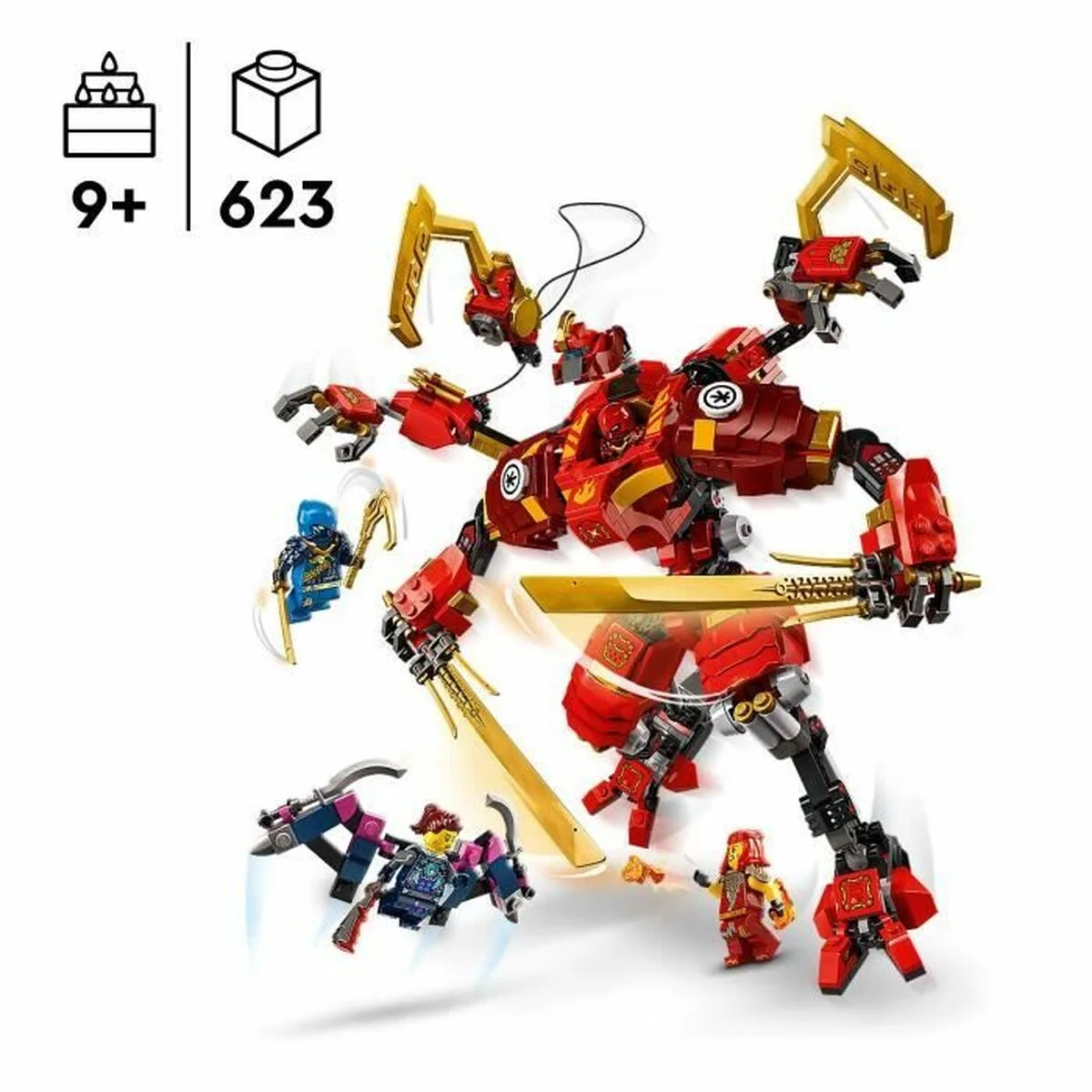 Set de construction lego ninjago 71812 kai s ninja climbing robot multicouleur s719773050. Diaytar capitalise sur la diversité : notre force est de vous offrir un choix immense sans jamais sacrifier la qualité