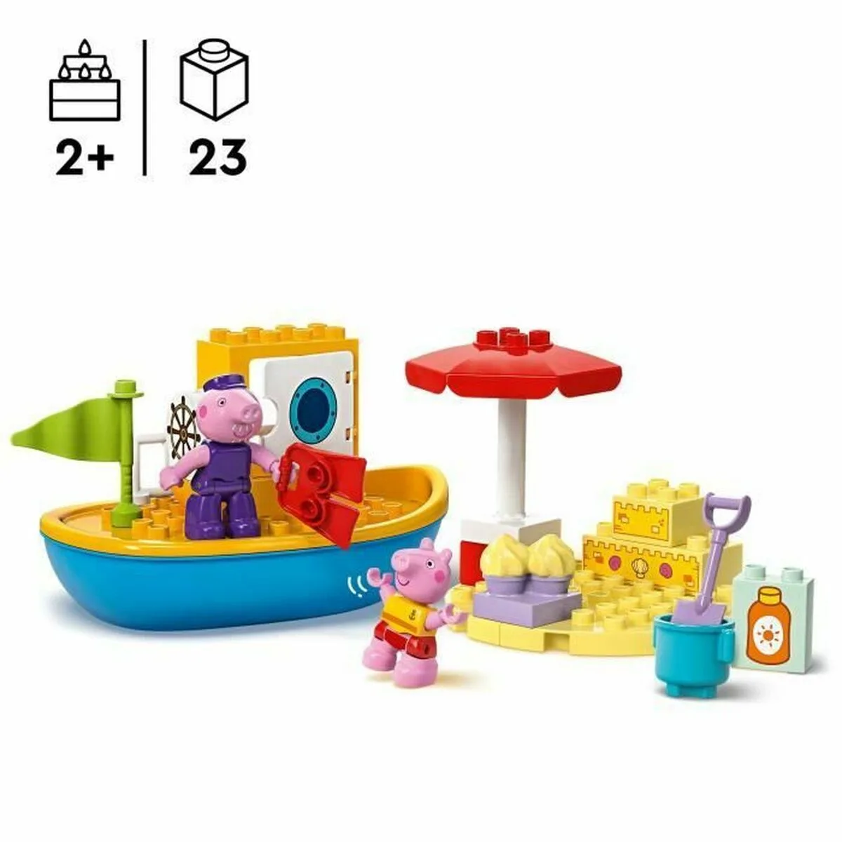 Set de construction lego peppa pig s boat trip multicouleur s7100205988. Osez l'originalité avec les créations mode exclusives de Diaytar.