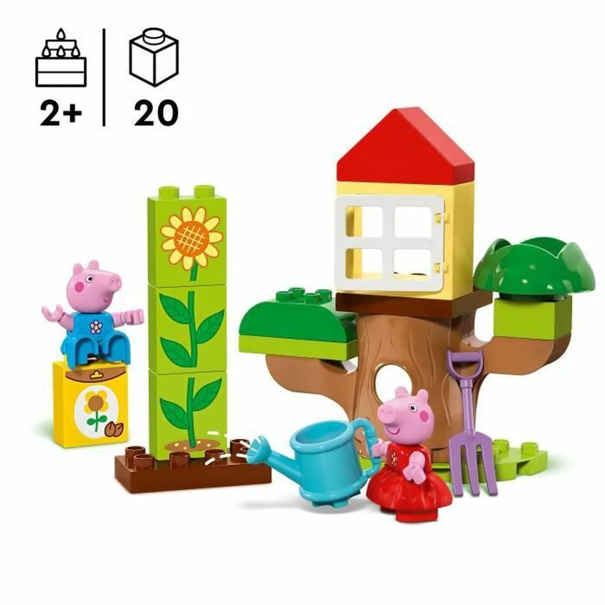 Set de construction lego peppa pig s garden and treehouse multicouleur s7100222563. Nous avons infusé Diaytar avec une dose massive de passion pour le produit. Contagieux : vous allez l'attraper.