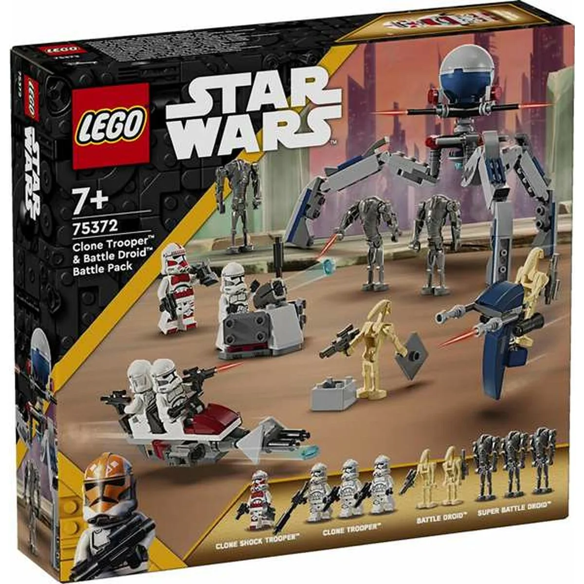 Set de construction lego star wars 75372 clone trooper battle droid multicouleur s243563813. Diaytar : Parce que vous méritez le meilleur, nous sélectionnons l'excellence.