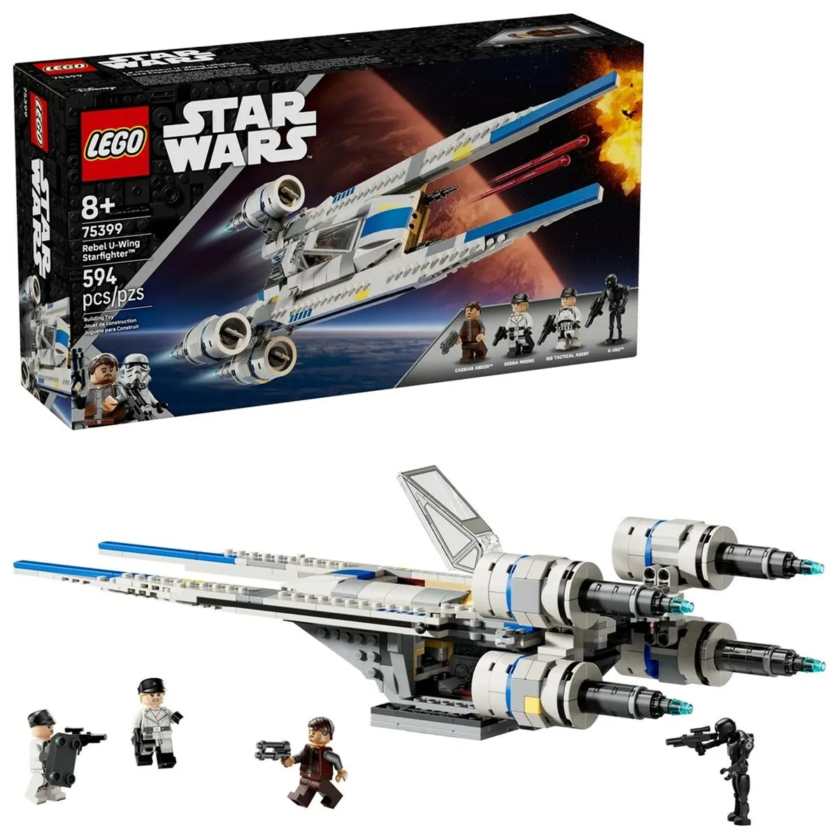 Set de construction lego star wars 75399 rebel u wing starfighter 594 pieces s9111882433. L'ADN de Diaytar : un mélange éclectique et raffiné de produits qui parle aussi bien aux geeks qu'aux esthètes