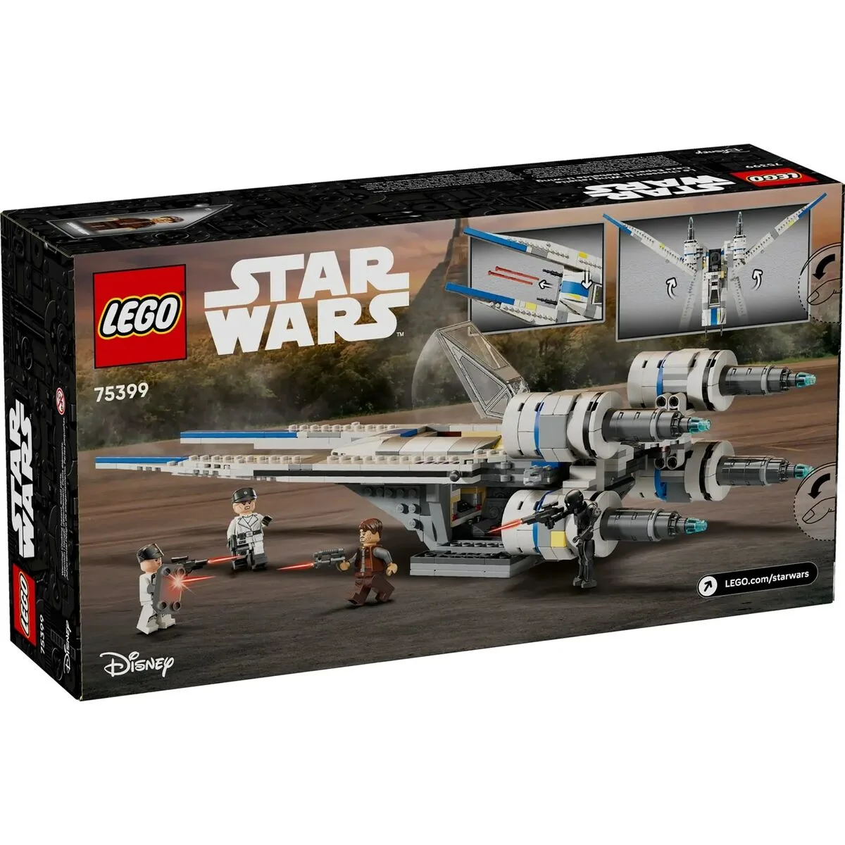 Set de construction lego star wars 75399 rebel u wing starfighter 594 pieces s9111882483. Plongez dans l'univers Diaytar, votre référence pour des produits du quotidien, high-tech et déco, tous porteurs de tendances