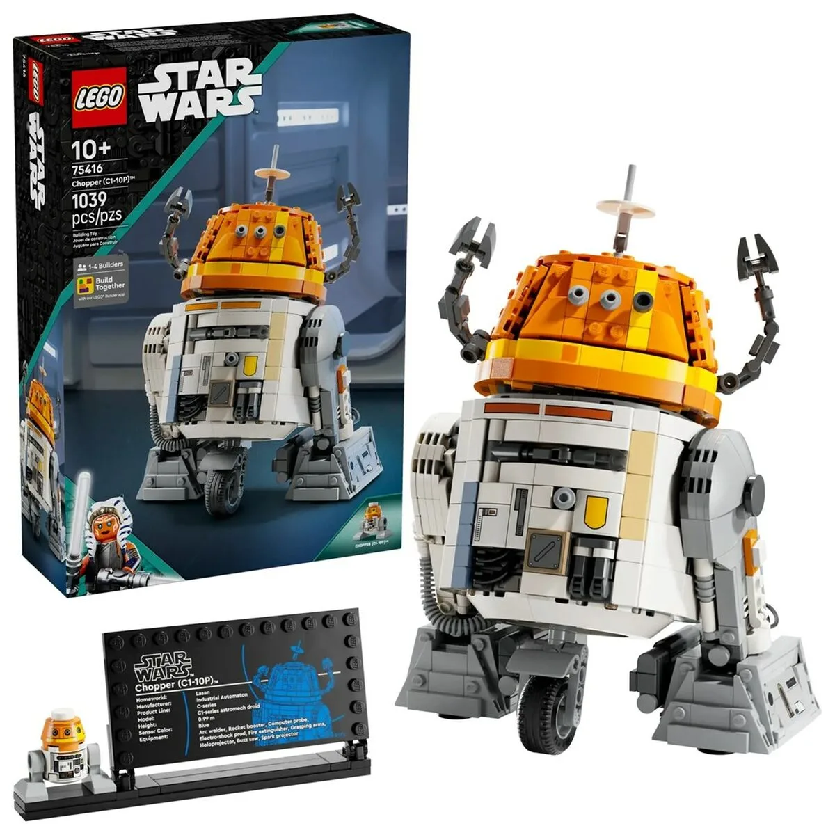 Set de construction lego star wars 75416 chopper c1 10p 1039 pieces s9111882754. Bienvenue sur Diaytar, la plateforme qui a réussi le pari de rendre le shopping généraliste aussi excitant que la mode.