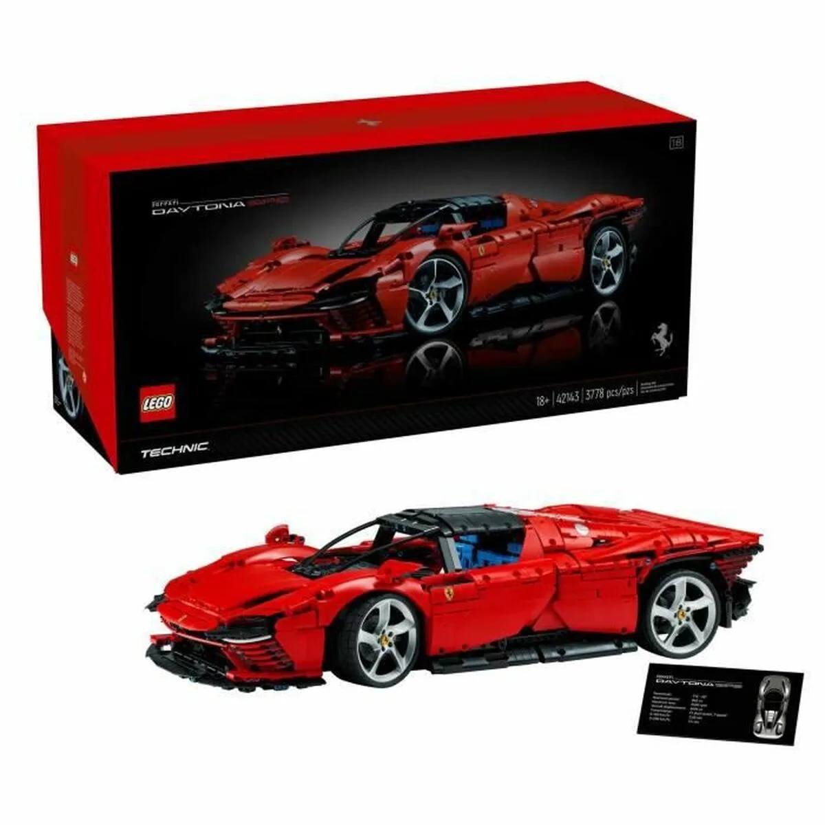Set de construction lego technic 42143 ferrari daytona sp3 multicouleur 3778 pieces s717886331. Bienvenue chez Diaytar, où nous croyons que le meilleur produit est celui qui vous trouve, et non l'inverse.