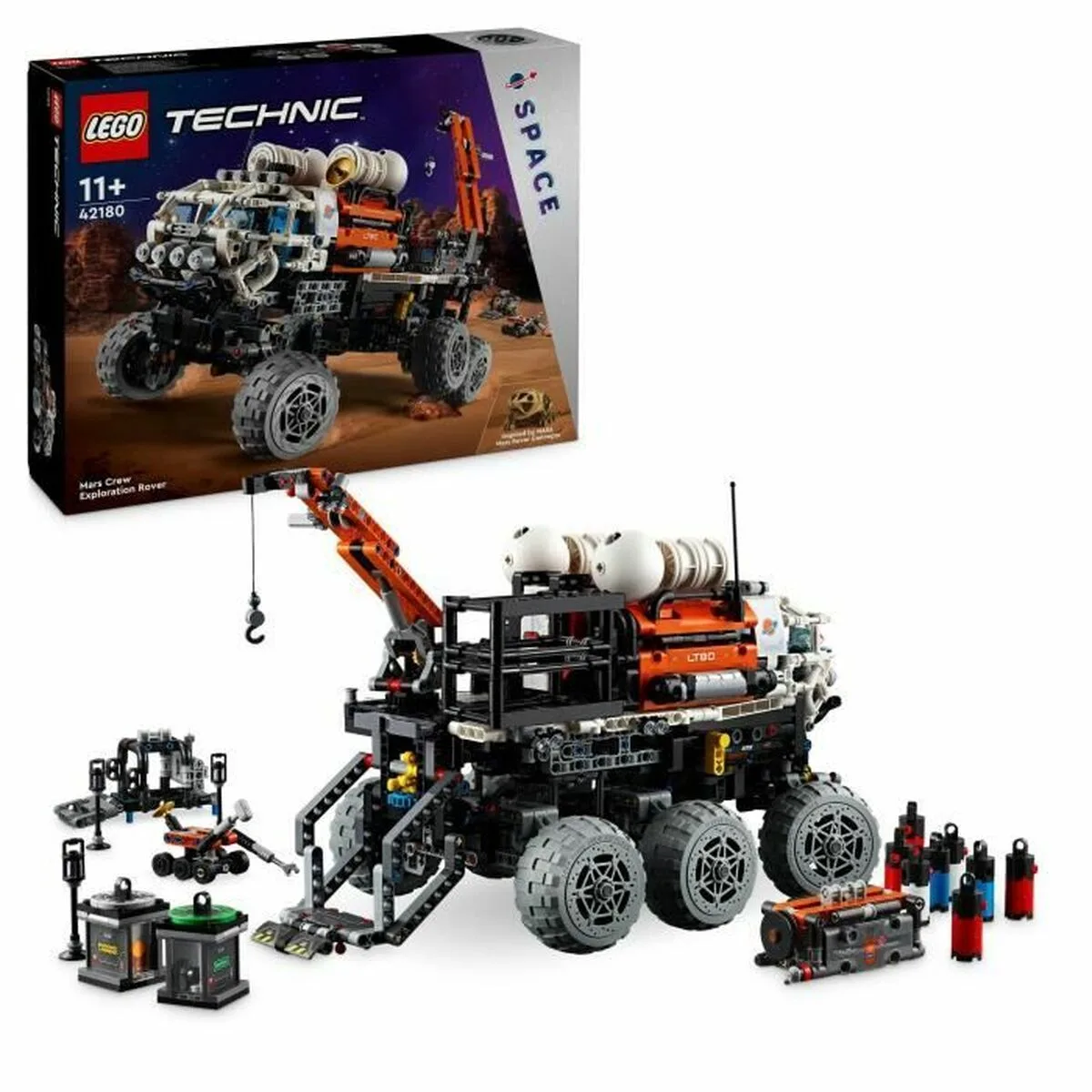 Set de construction lego technic 42180 mars manned exploration rover multicouleur 1599 pieces s719772475. Diaytar, c'est la convergence entre votre style unique et notre sélection infinie de produits qui lui correspondent.