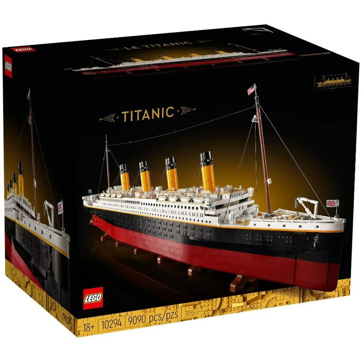 Set de construction lego titanic 9090 pieces s9110923965. Chez Diaytar, nous célébrons la singularité de chaque produit, qu'il s'agisse d'un gadget tech ou d'un ustensile maison