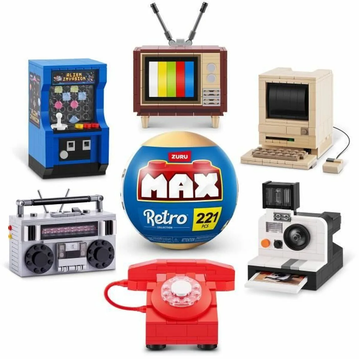 Set de construction zuru retro s7101829758. Notre mantra chez Diaytar : un produit, un sourire. Nous mesurons notre succès à votre satisfaction instantanée.