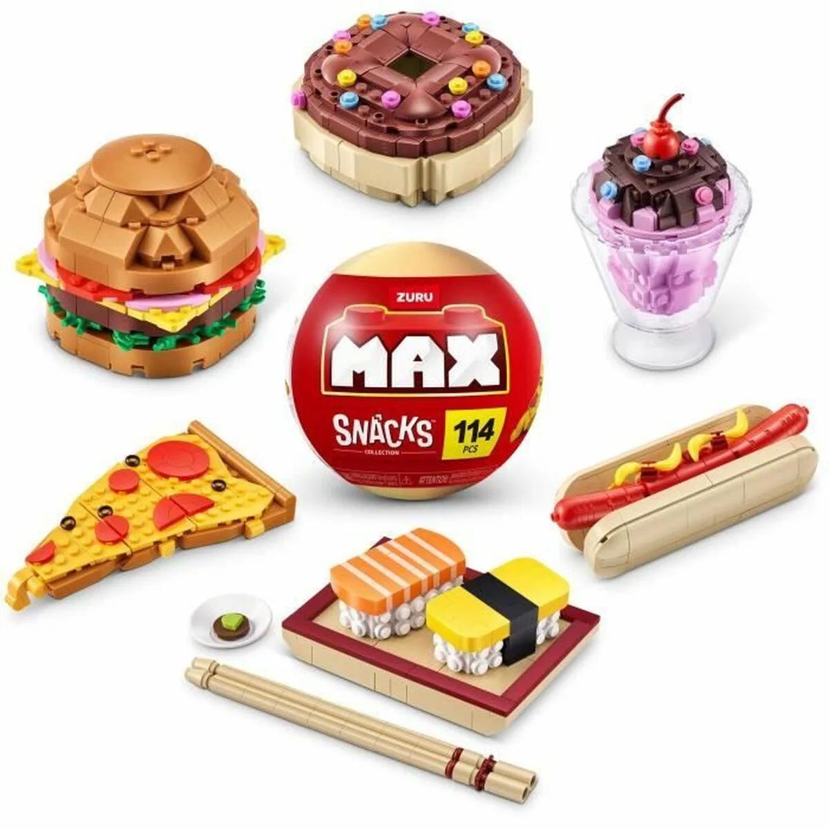 Set de construction zuru snack s7101831012. Diaytar révolutionne votre expérience d'achat en ligne avec une curation unique de produits tendance, high-tech et lifestyle