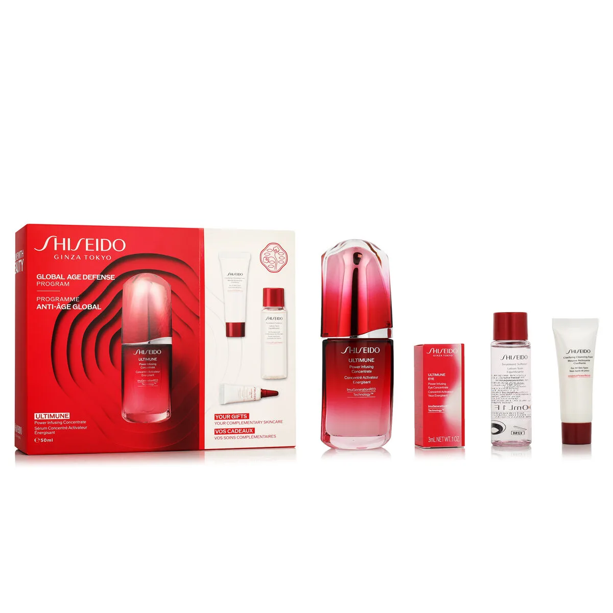 Set de cosmetique shiseido ultimune s831936685. Chez Diaytar, nous célébrons la singularité de chaque produit, qu'il s'agisse d'un gadget tech ou d'un ustensile maison