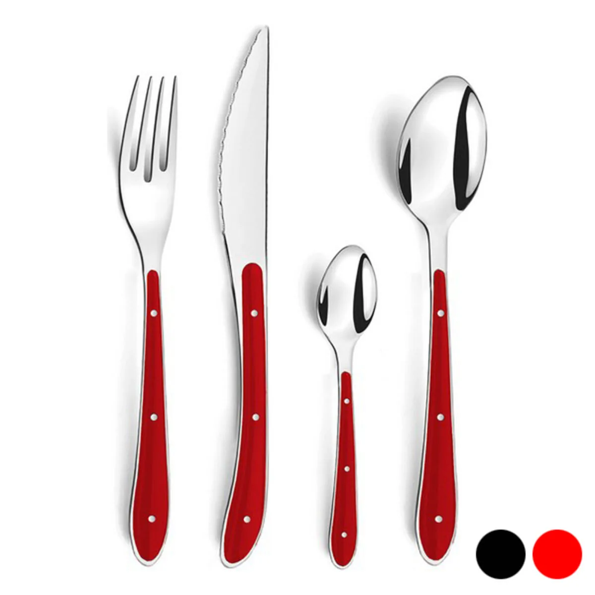 Set de couverts amefa bistro metal bicolore 24 pieces s270022718. Diaytar, c'est l'alliance inattendue entre la rigueur suisse et la créativité italienne, appliquée au produit généraliste.