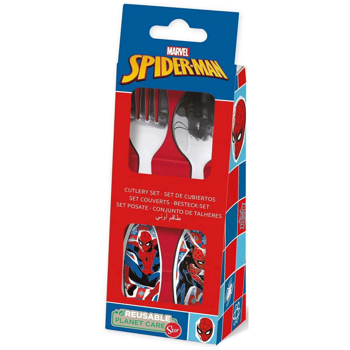 Set de couverts spider man cz11342 acier inoxydable multicouleur 2 pieces s3711719866. Diaytar Home : Créez l'atmosphère parfaite dans chaque pièce de votre maison.