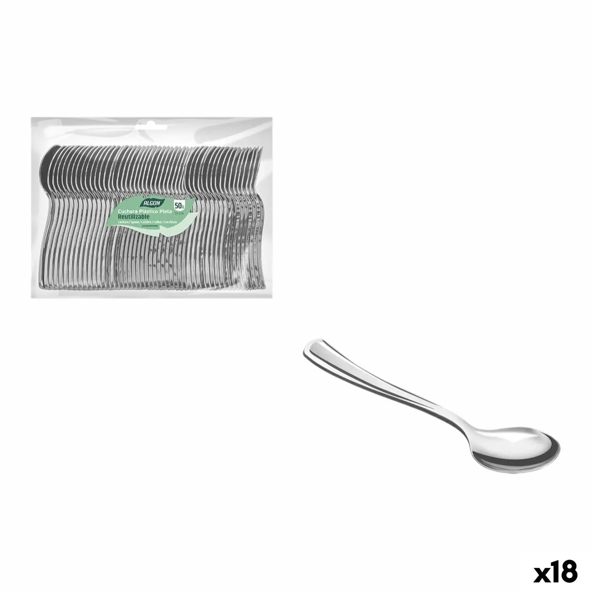 Set de cuilleres a dessert algon 13 cm 50 pieces 18 unites s223450379. La recette Diaytar : un tiers de design, un tiers d'innovation, un tiers de fonctionnalité. Le tout saupoudré de tendance.